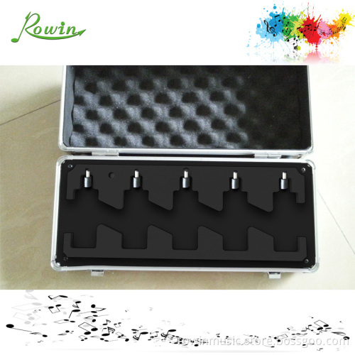 5pcs Guitar Pedal board guitar case with different guitar pedal